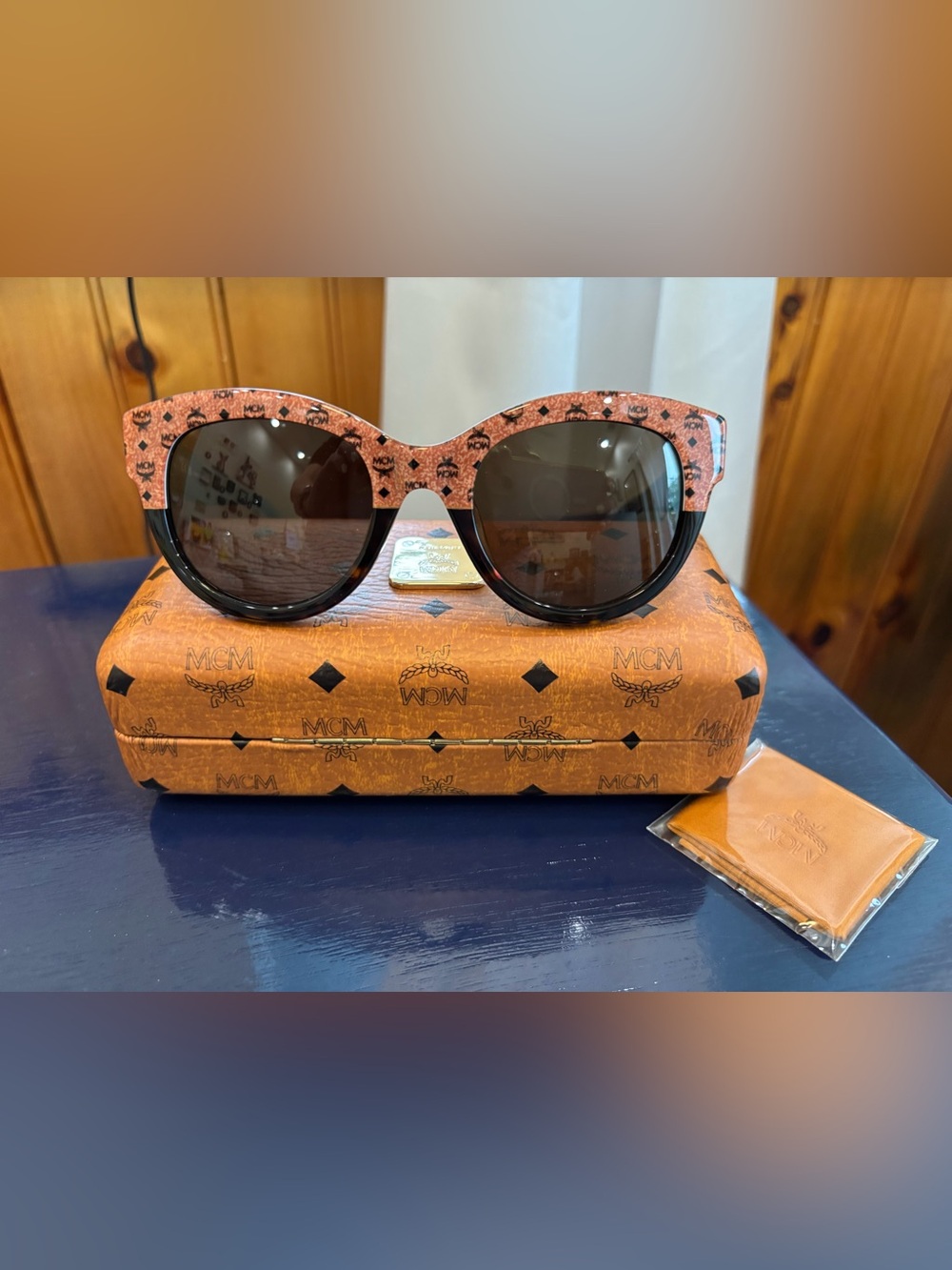 NWT MCM Sunglasses with Black Lenses